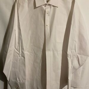 Van Heusen Men's Light Beige Dress Shirt XL